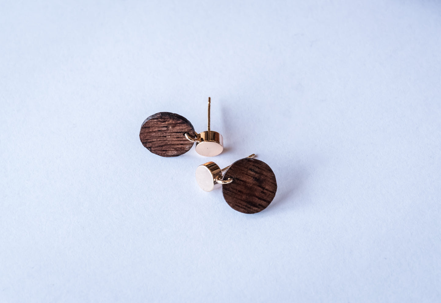 Boucles d’oreilles en bois