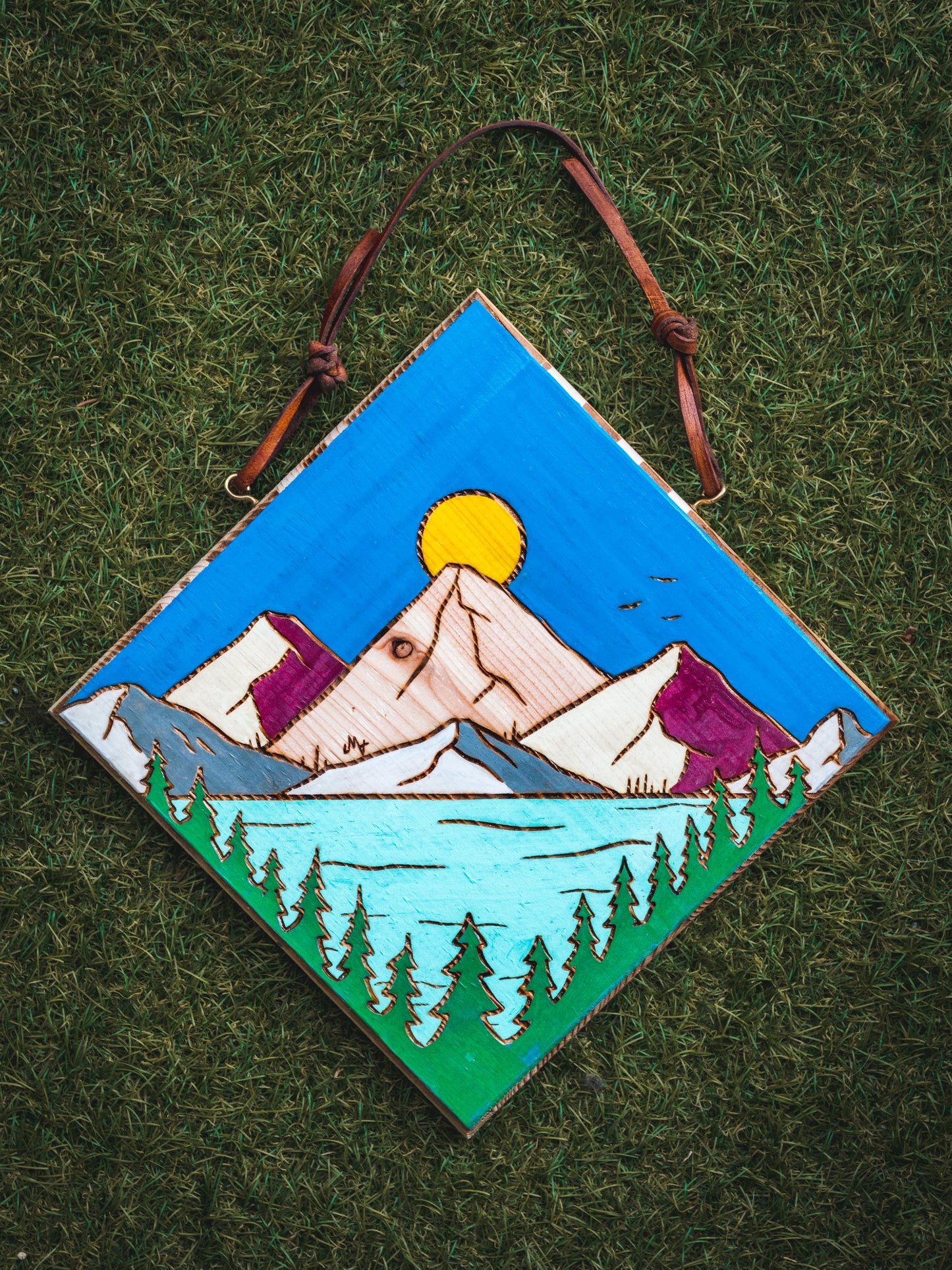 TABLEAU BOIS À SUSPENDRE