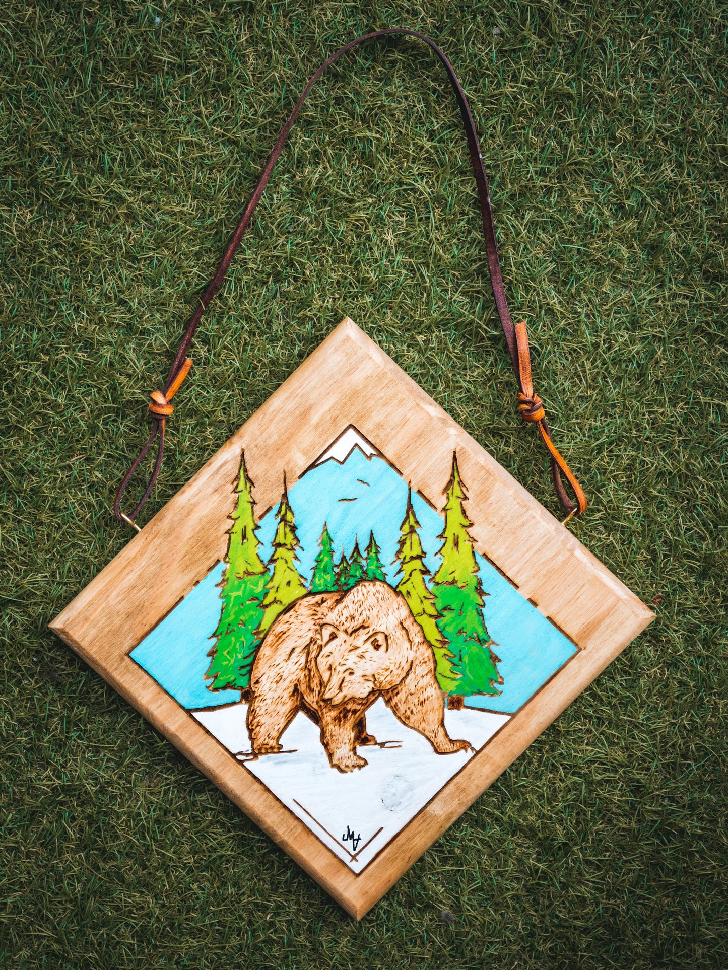 TABLEAU BOIS À SUSPENDRE