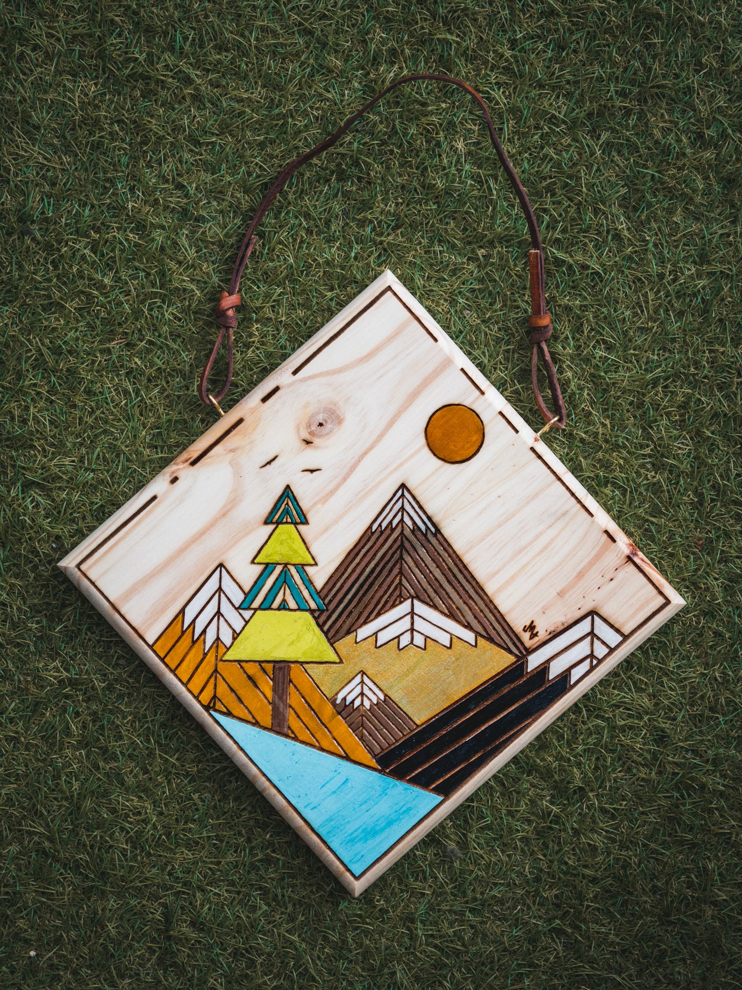 TABLEAU BOIS À SUSPENDRE