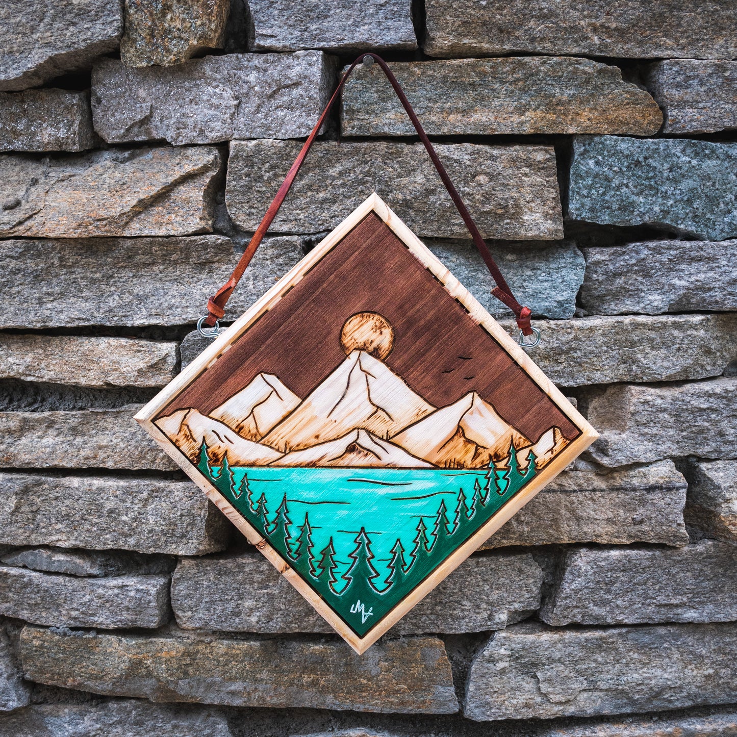 TABLEAU BOIS À SUSPENDRE