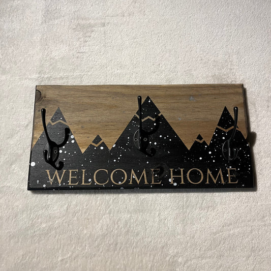 PORTE MANTEAUX noir/blanc