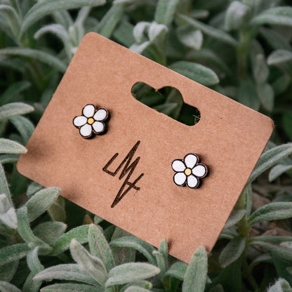 Boucles d’oreilles en bois