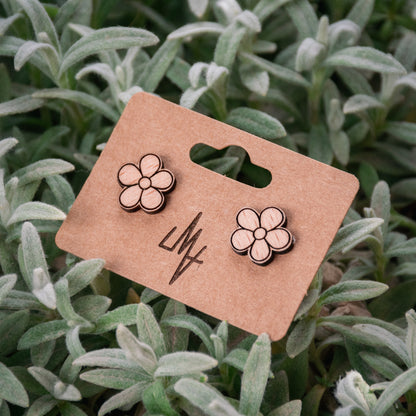 Boucles d’oreilles en bois