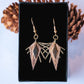 Boucles d’oreilles en bois