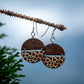 Boucles d’oreilles en bois