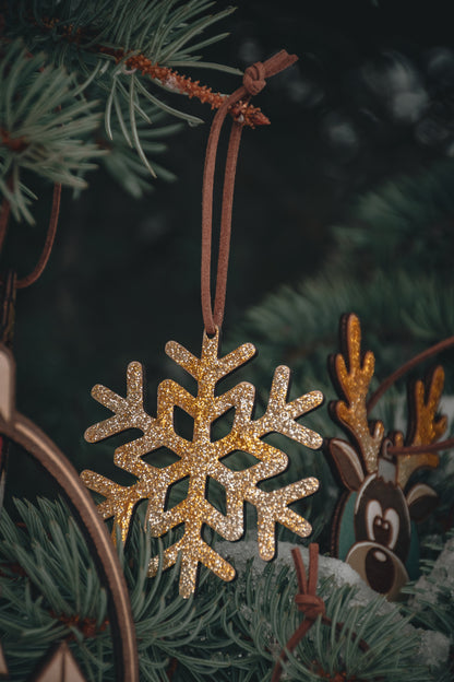 Boule de Noël en bois