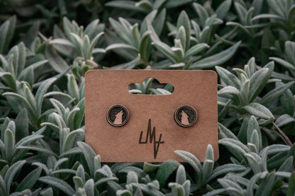 Boucles d’oreilles en bois