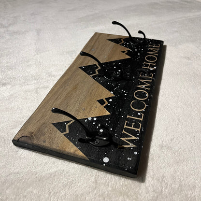 PORTE MANTEAUX noir/blanc